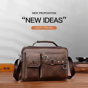 Weixier Men’S Pu Leather Shoulder Bag Stylish Functional!