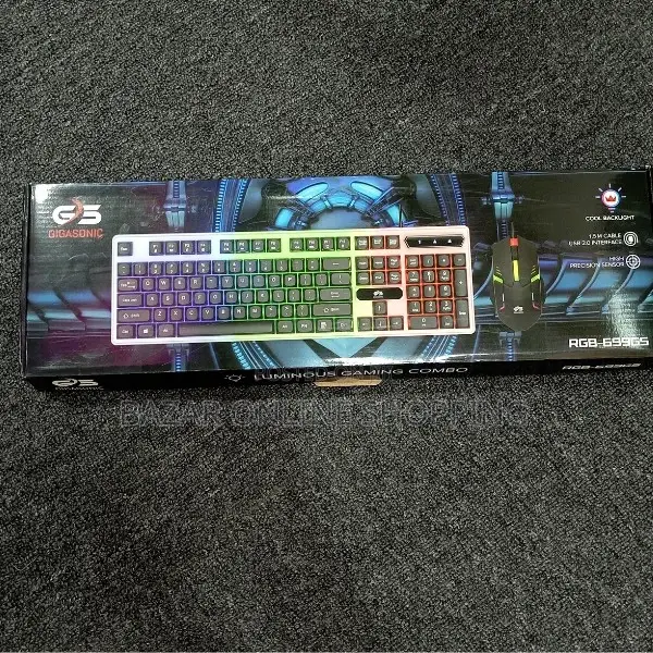 RGBB 699gs RGB Usb Keyboard Mouse