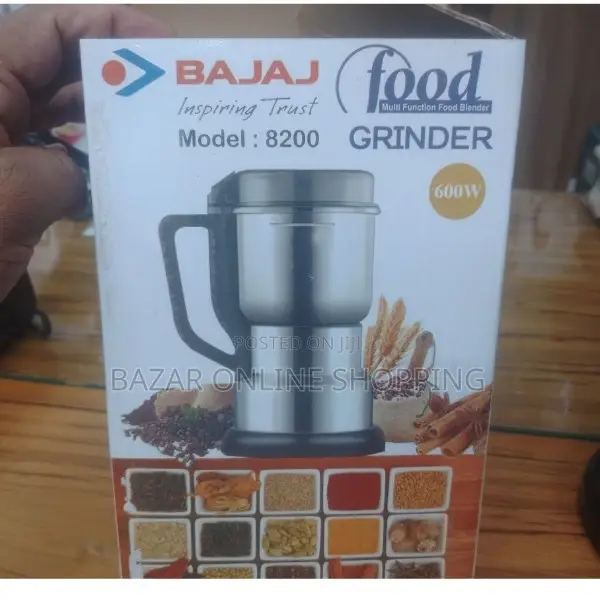 Bajaj Multifunctional Electric Stainless Grinder 600w