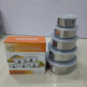 Photo - Stainless Steel Protect Fresh Box - 5 Pcs