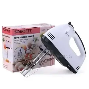 Photo - Scarlet 7 Speed Portable High Grade Hand Mixer