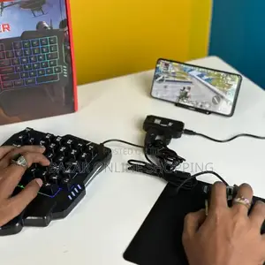 5 in 1 Mobile Game Combo Pack ( Phone Mouse Keyboard)