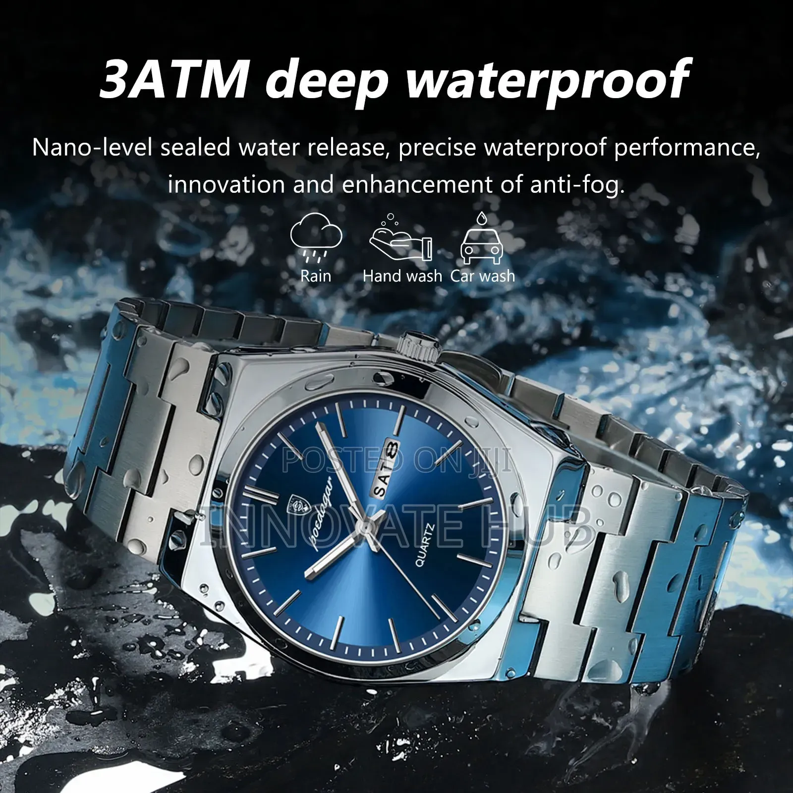 Poedagar 930 Men's Luxury Quartz Watch