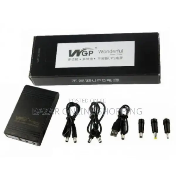 WGP Mini Ups Input 12v Output 5/9/12v (10400mah)