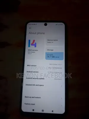 Xiaomi Redmi 10 128 GB Blue