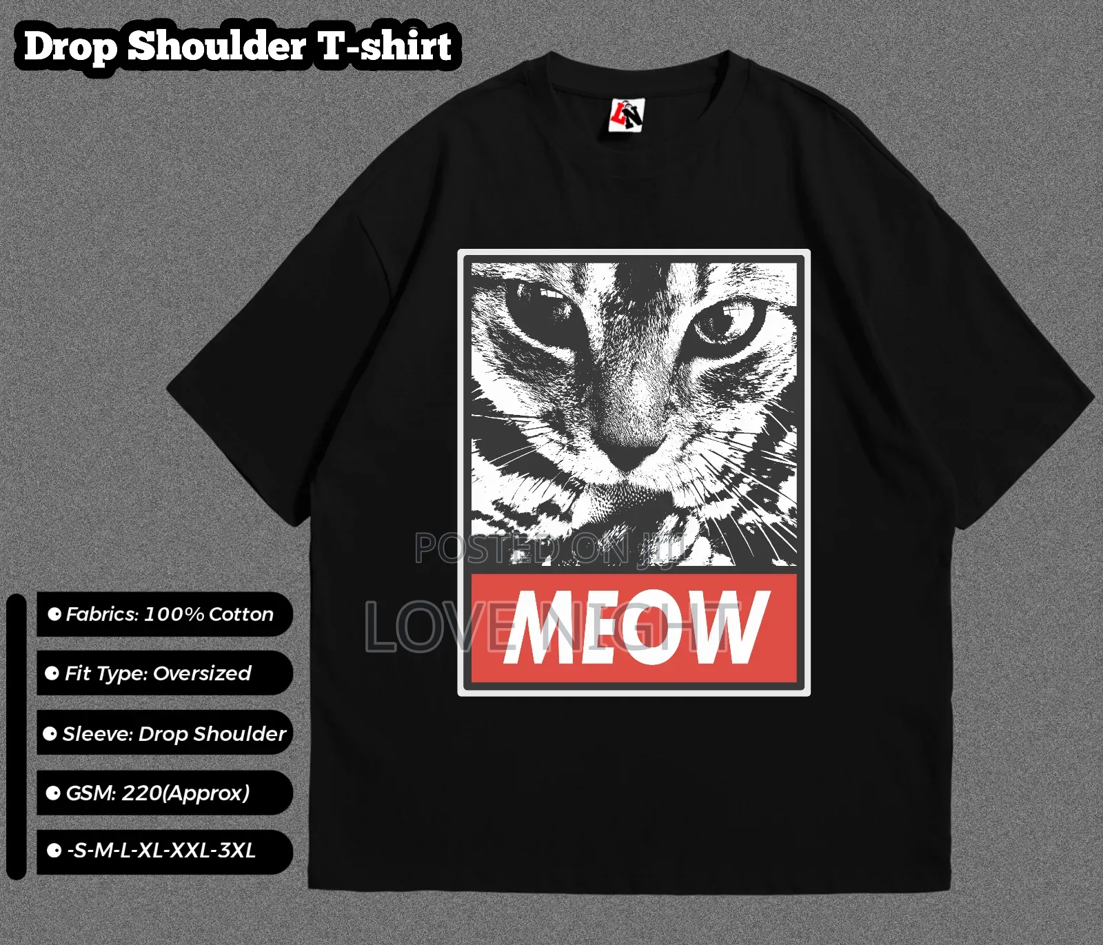 Drop Shoulder T-Shirt