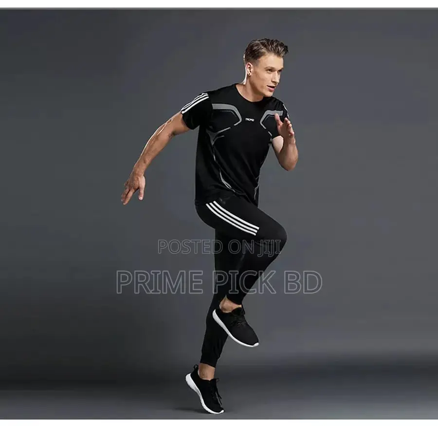 Stylish Sports T-Shirt Trouser (2pc Set)