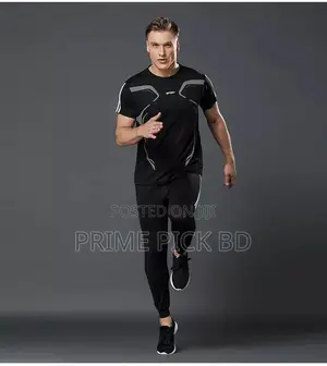 Stylish Sports T-Shirt Trouser (2pc Set)