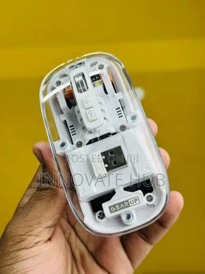 Photo - Gearup Wm30 Transparent 2.4g + Bluetooth Magnetic Mouse
