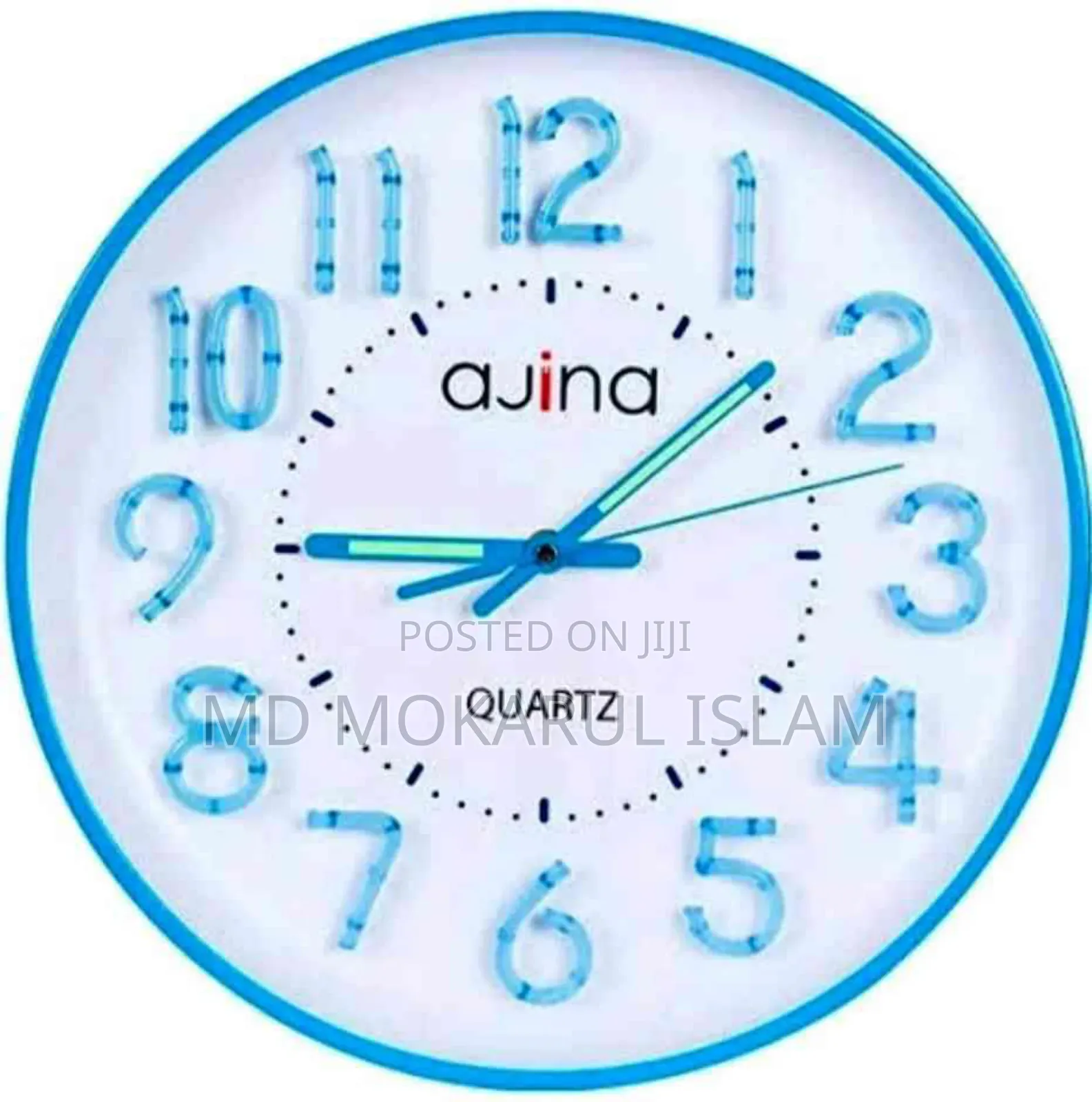 Ajina Radium Wall Clock