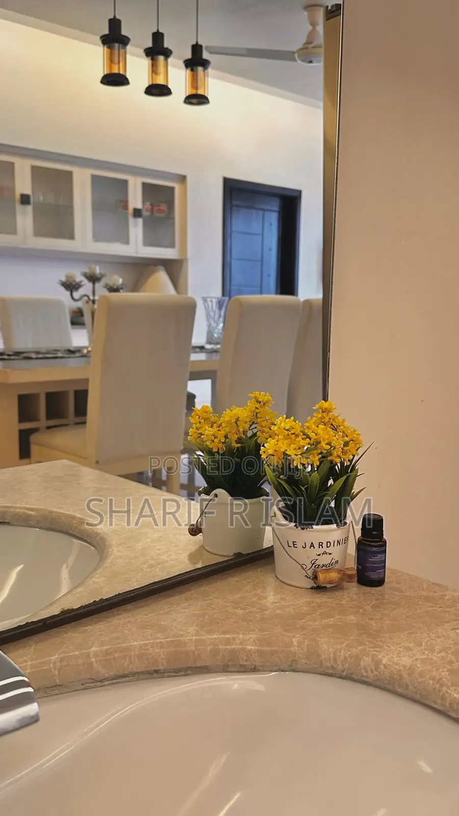 Furnished 4bdrm Apartment in Sharif Properties, Gulshan for rent