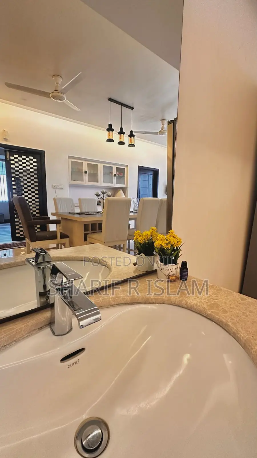 Furnished 4bdrm Apartment in Sharif Properties, Gulshan for rent