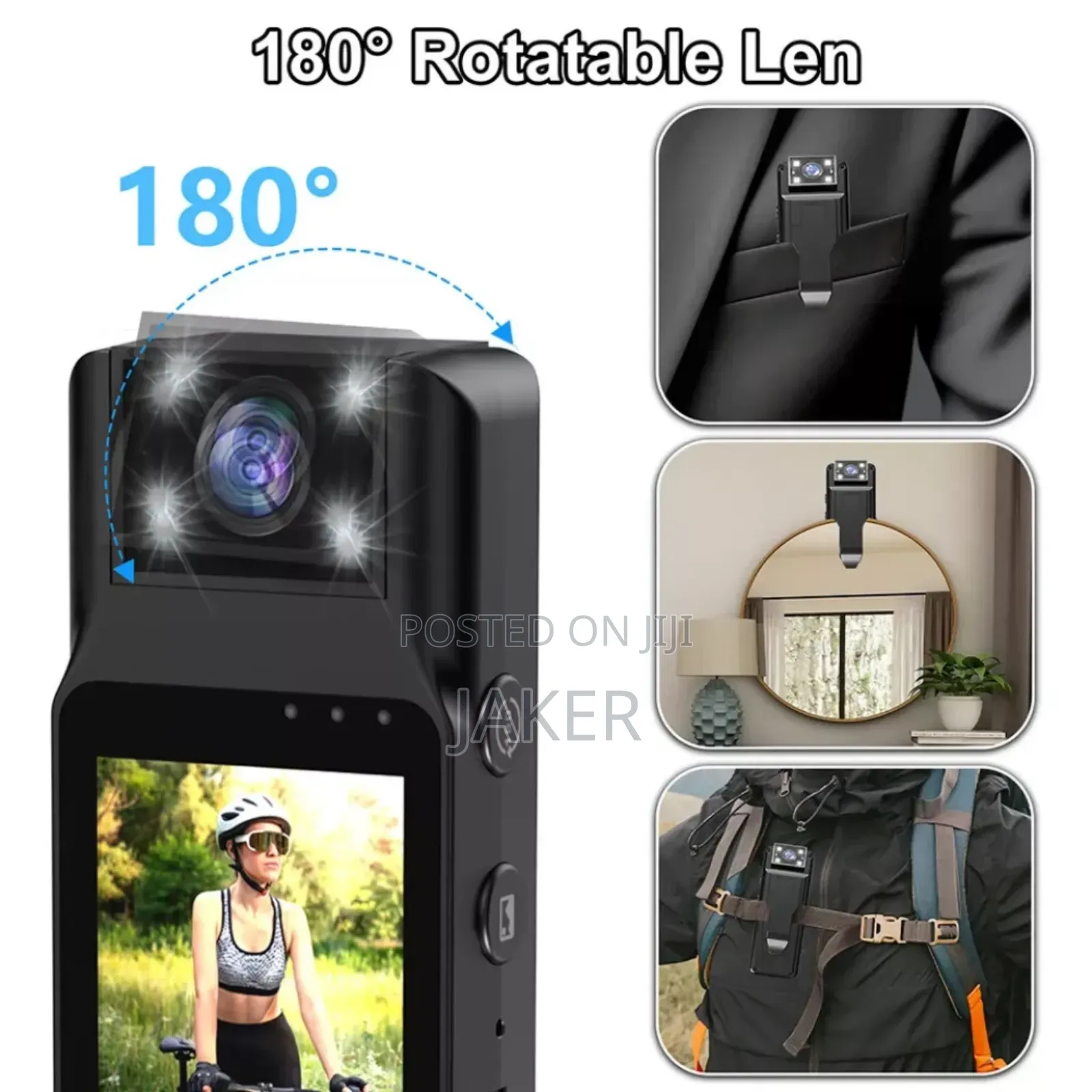 Mini Body Camera Sport /1080p Hd Video Recorder DVR