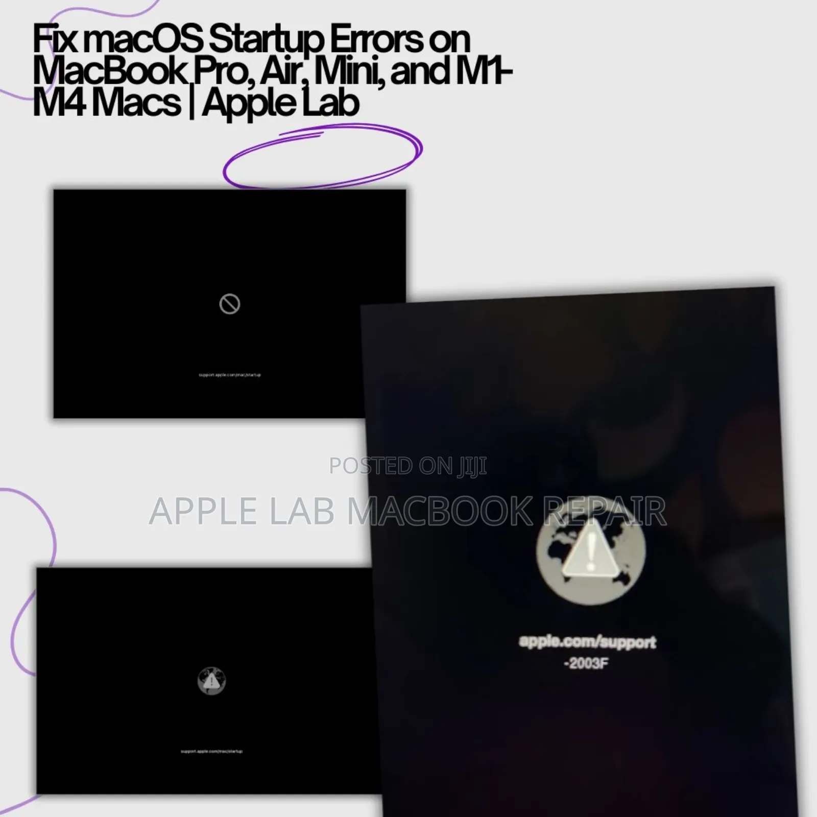 Fix Macos Startup Errors on Macbook Pro, Air, Mini (M1, M2,