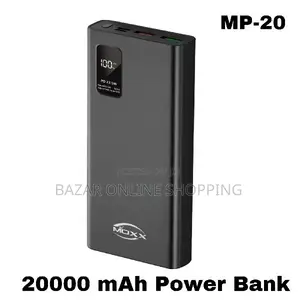 Photo - Moxx Mp-Pb20 Power Bank - 20000mah - Black