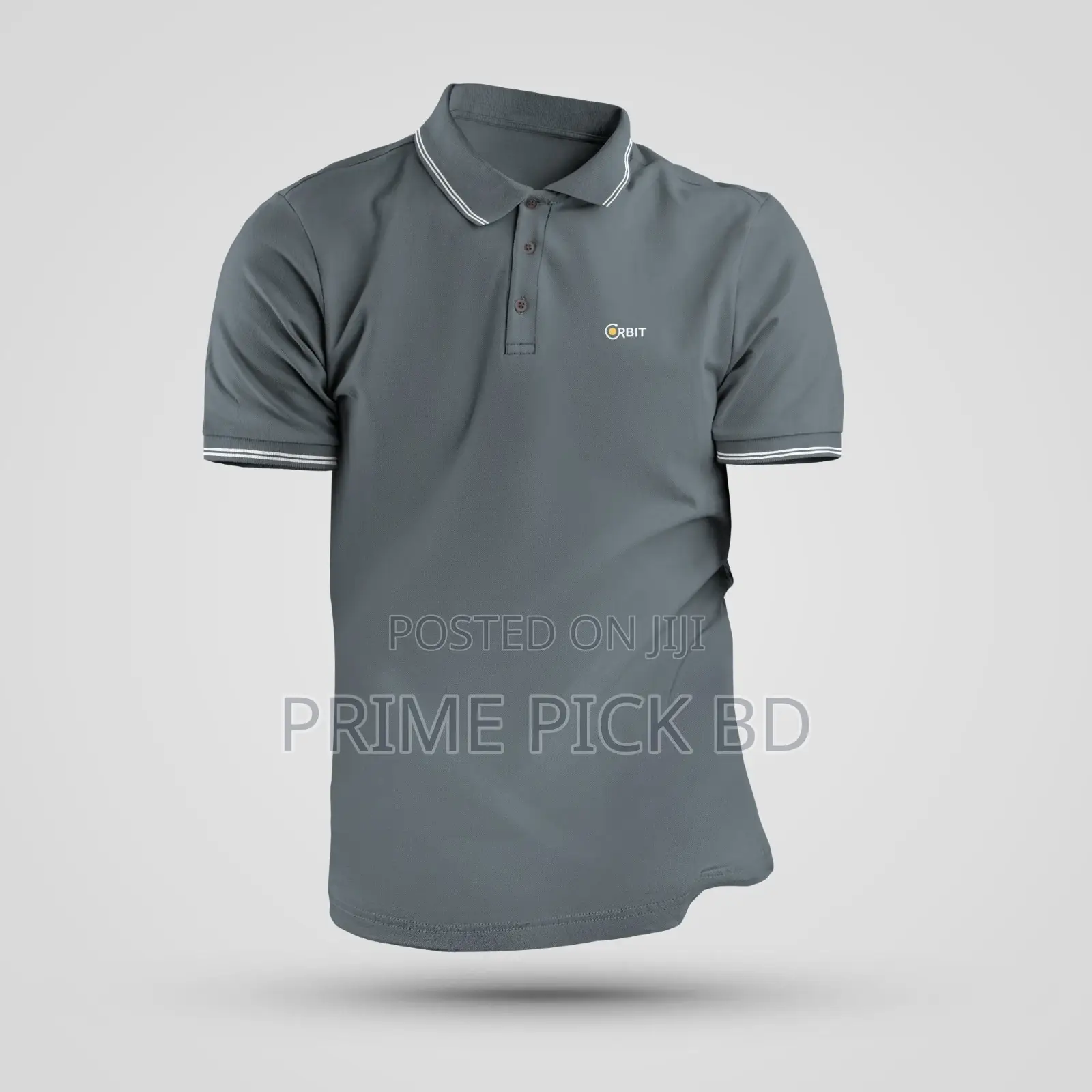 Men's Cotton Polo Shirt (100 Washes – Color Guaranteed!)
