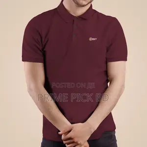 Men's Cotton Polo Shirt (100 Washes – Color Guaranteed!)