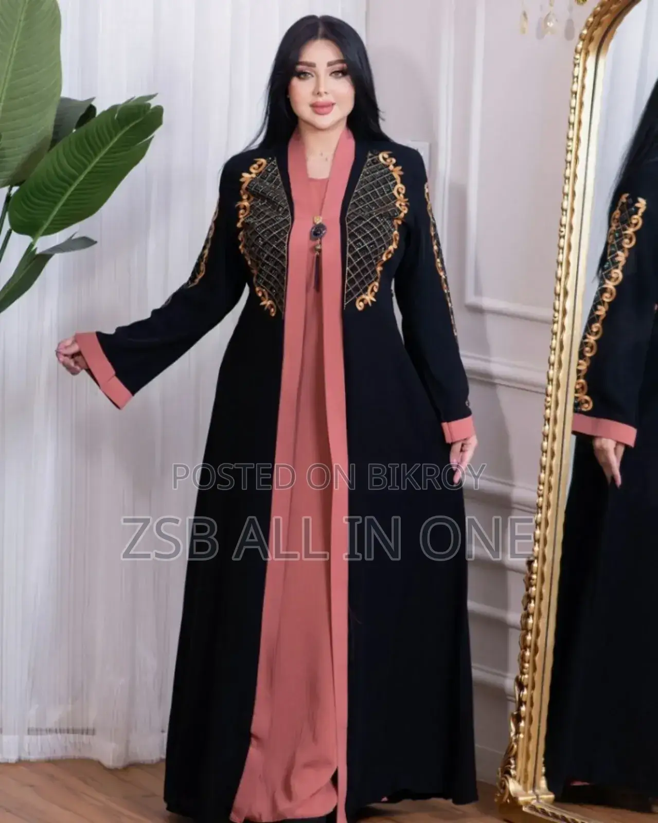 Embroidery Dubai Cherry Borka