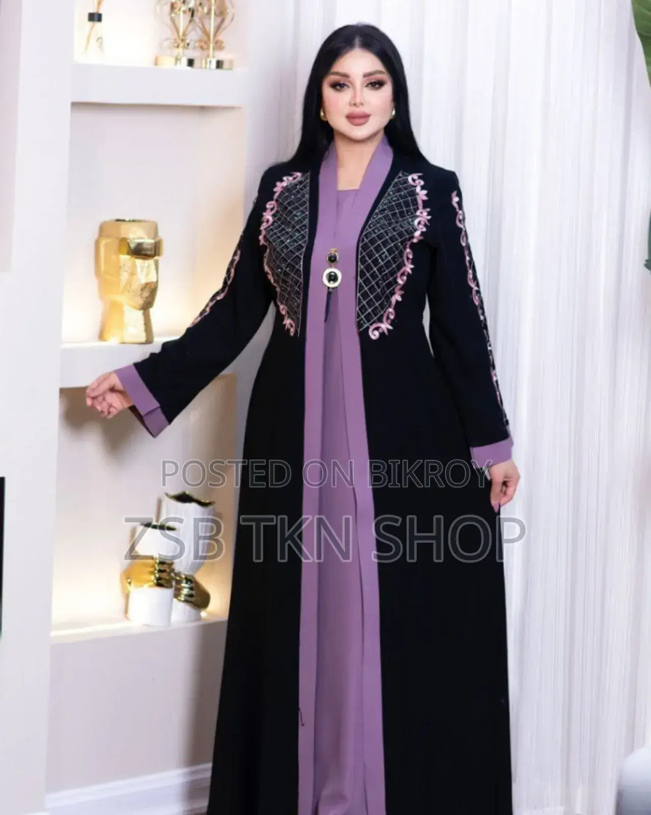 Embroidery Dubai Cherry Borka
