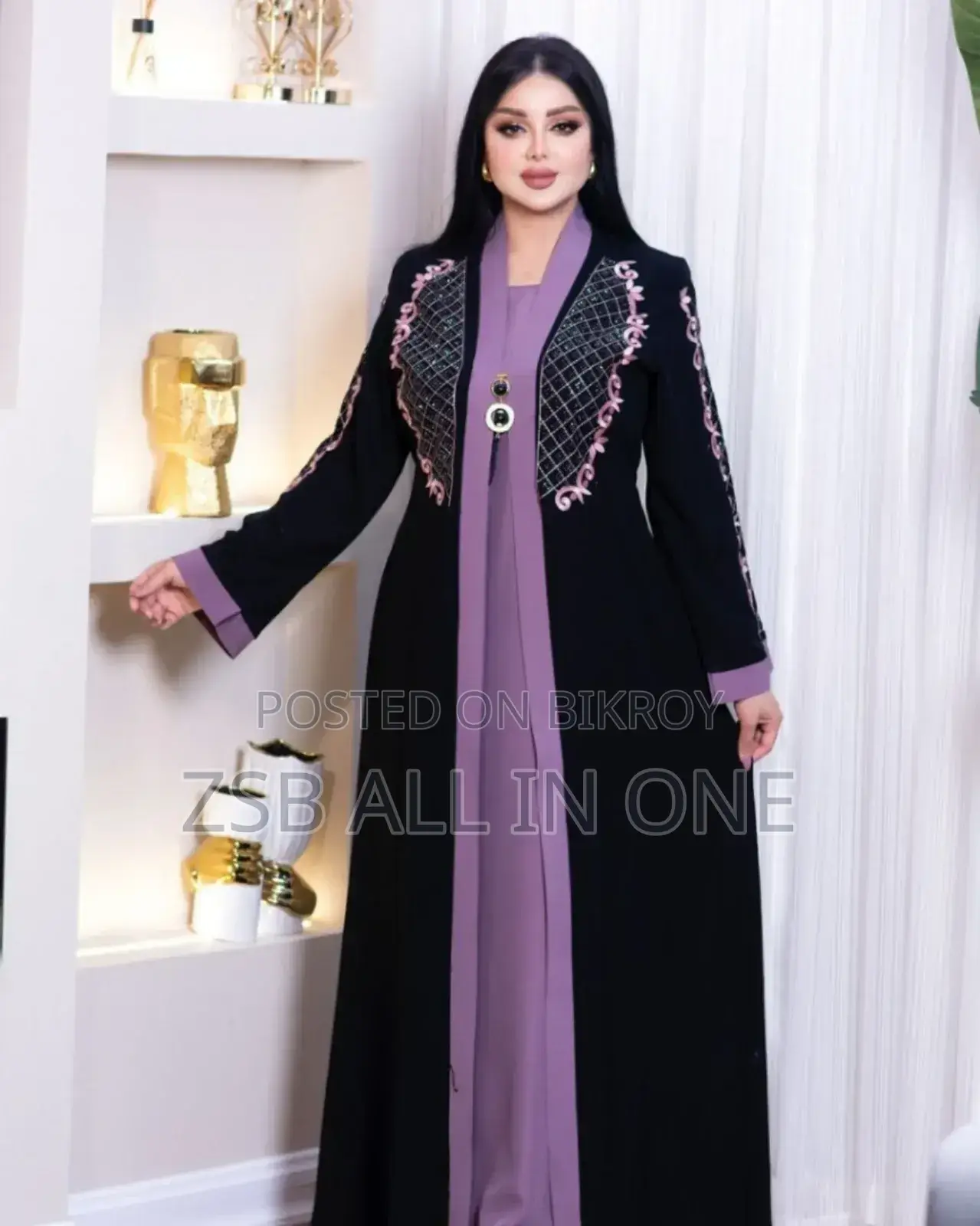Embroidery Dubai Cherry Borka