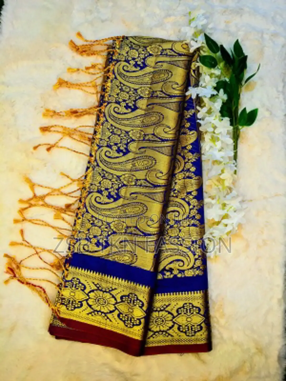 Original Sirajganj Silk Katan Saree Made by Weavers