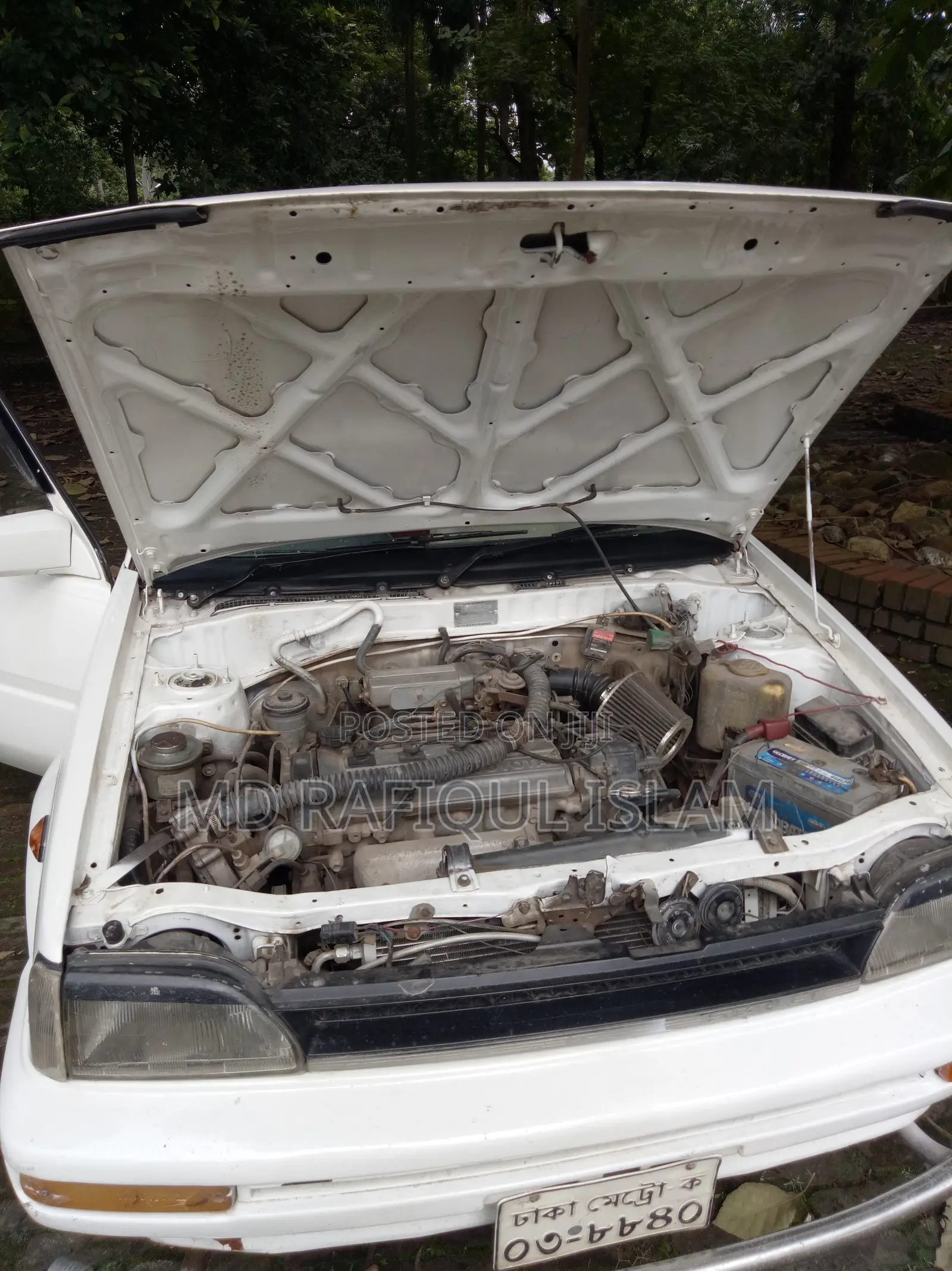 Toyota Starlet 1988 White