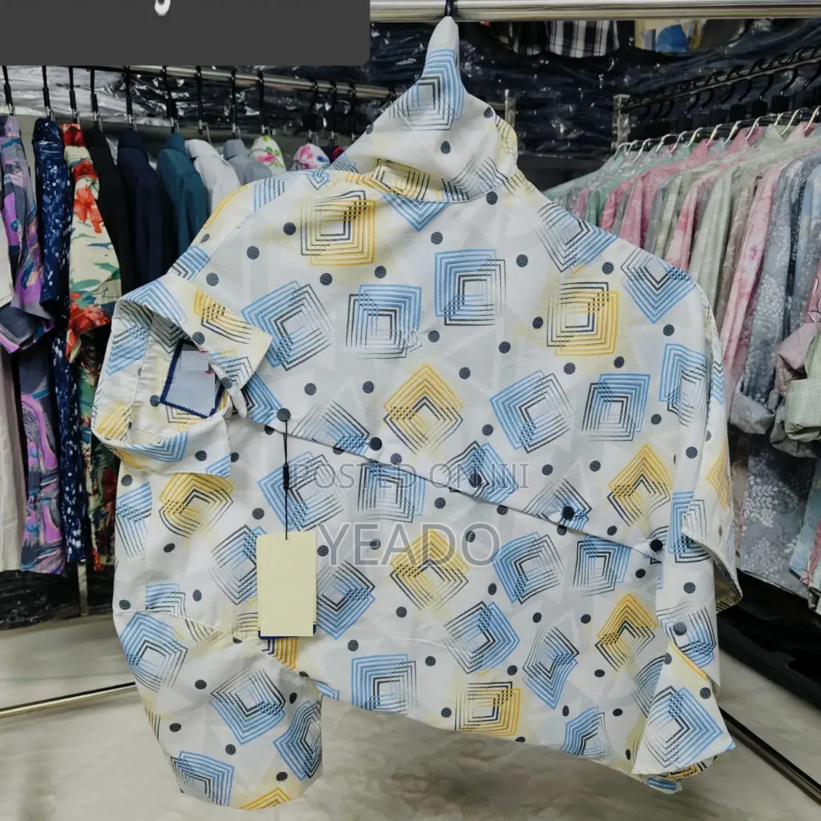 China Magnet Cotton Half Sleeve Shirt