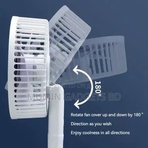 Rechargeable 3-in-1 Clip Fan – Portable, Adjustable