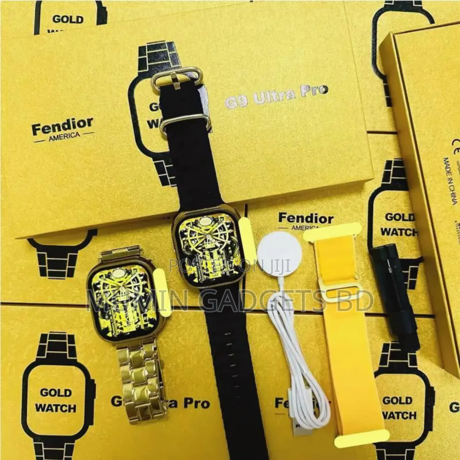 G9 Ultra Pro Gold Color Smartwatch