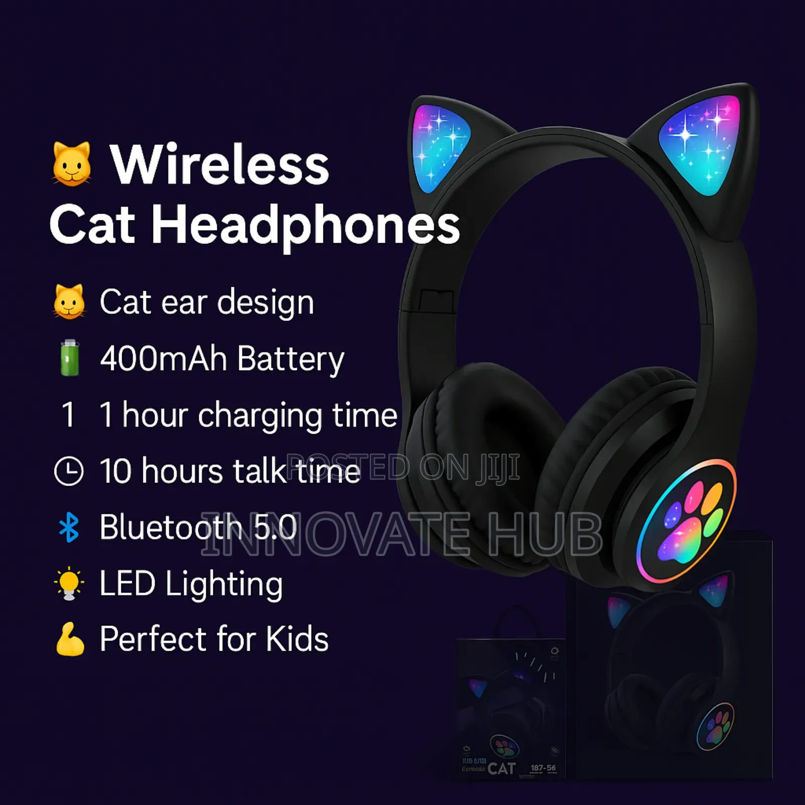 STN-28 Wireless Cat Ear Headphone