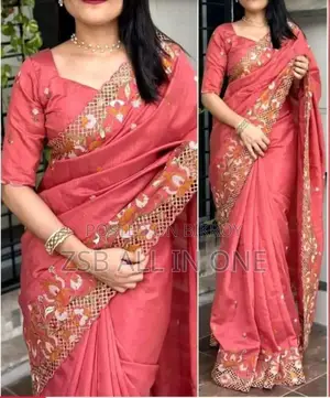 শাড়ি: সফট ওয়েটলেস জর্জেট