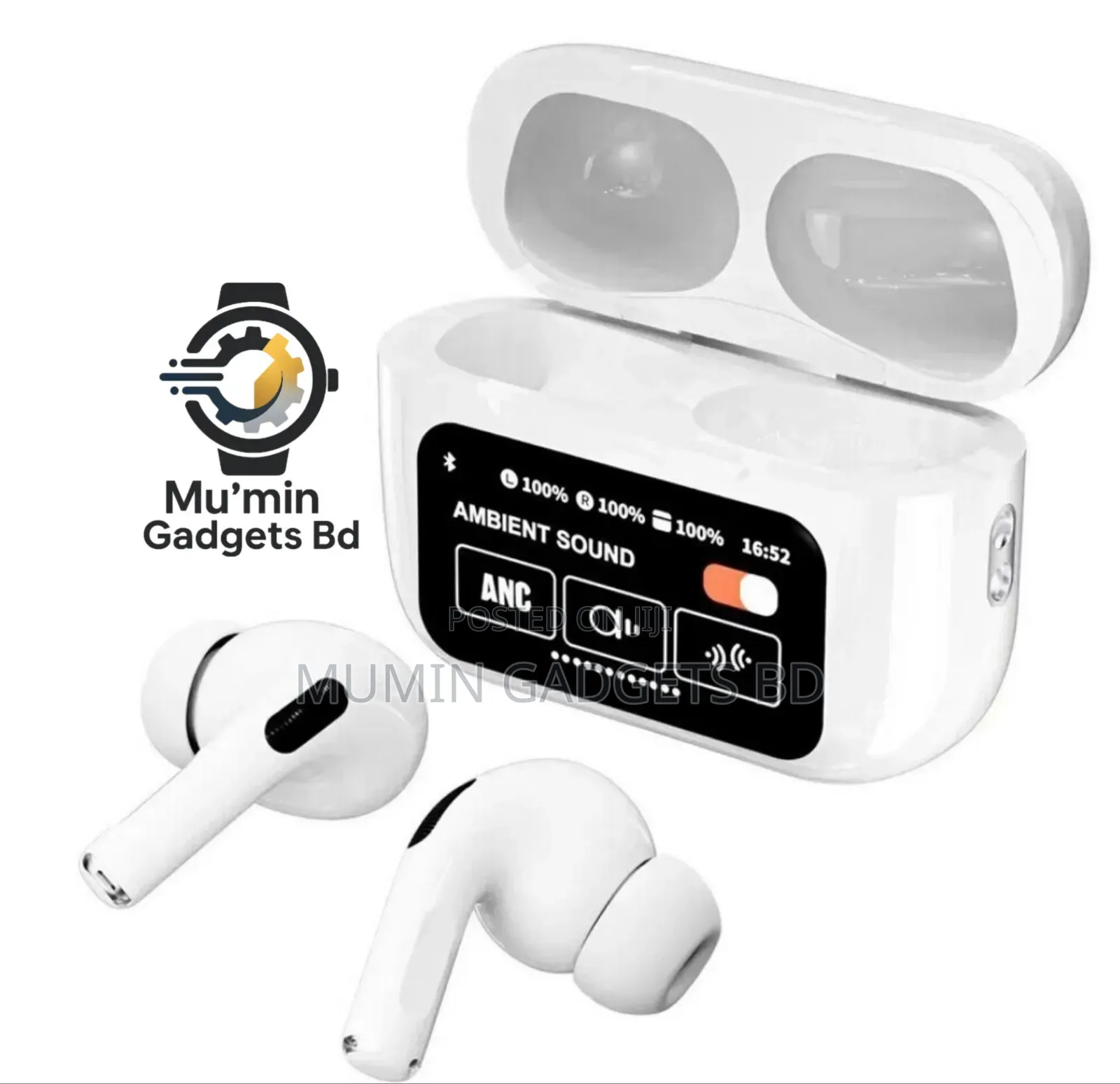 A9 Pro Anc + Enc With Touch Screen Display