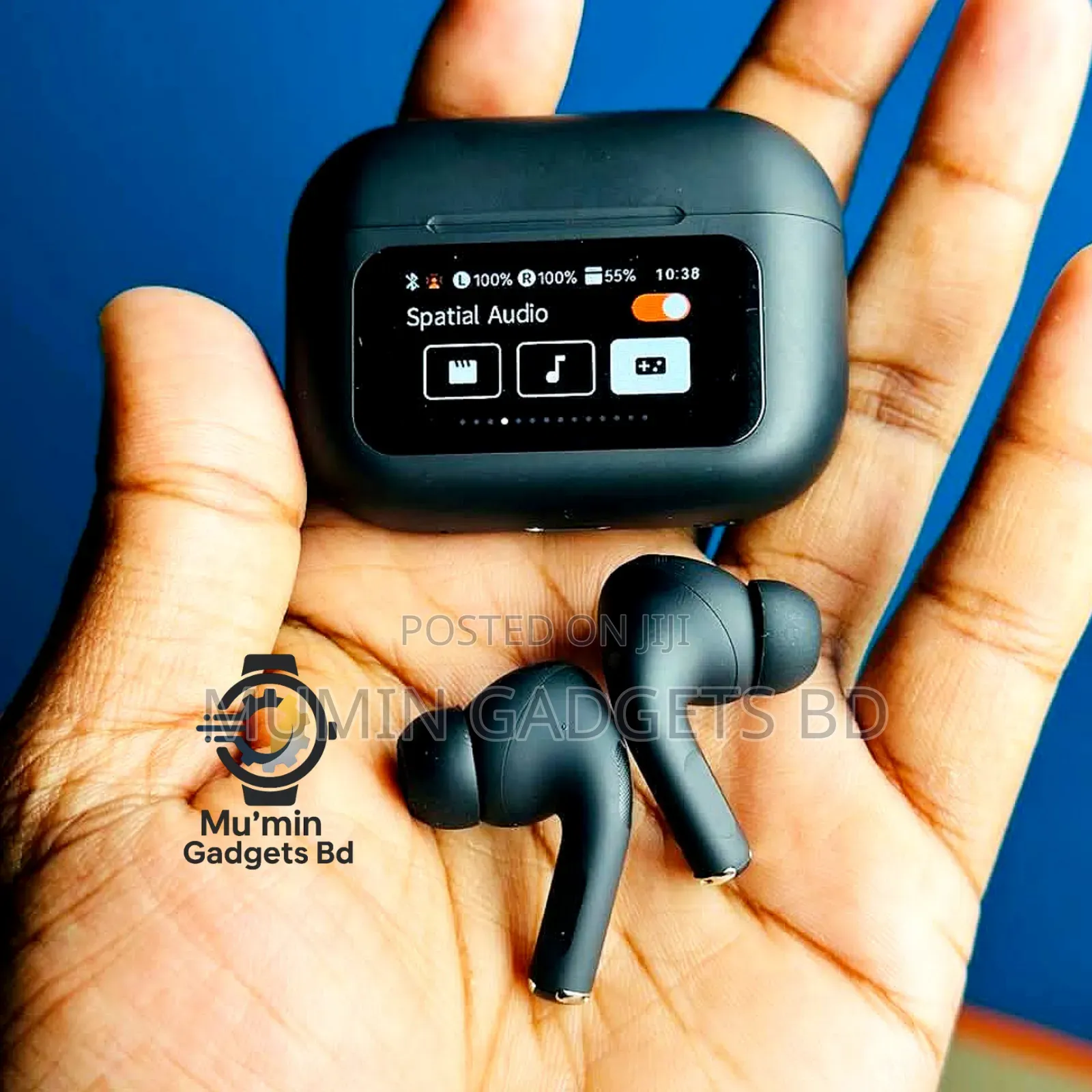 A9 Pro Anc Touch Screen Display Earbuds TWS