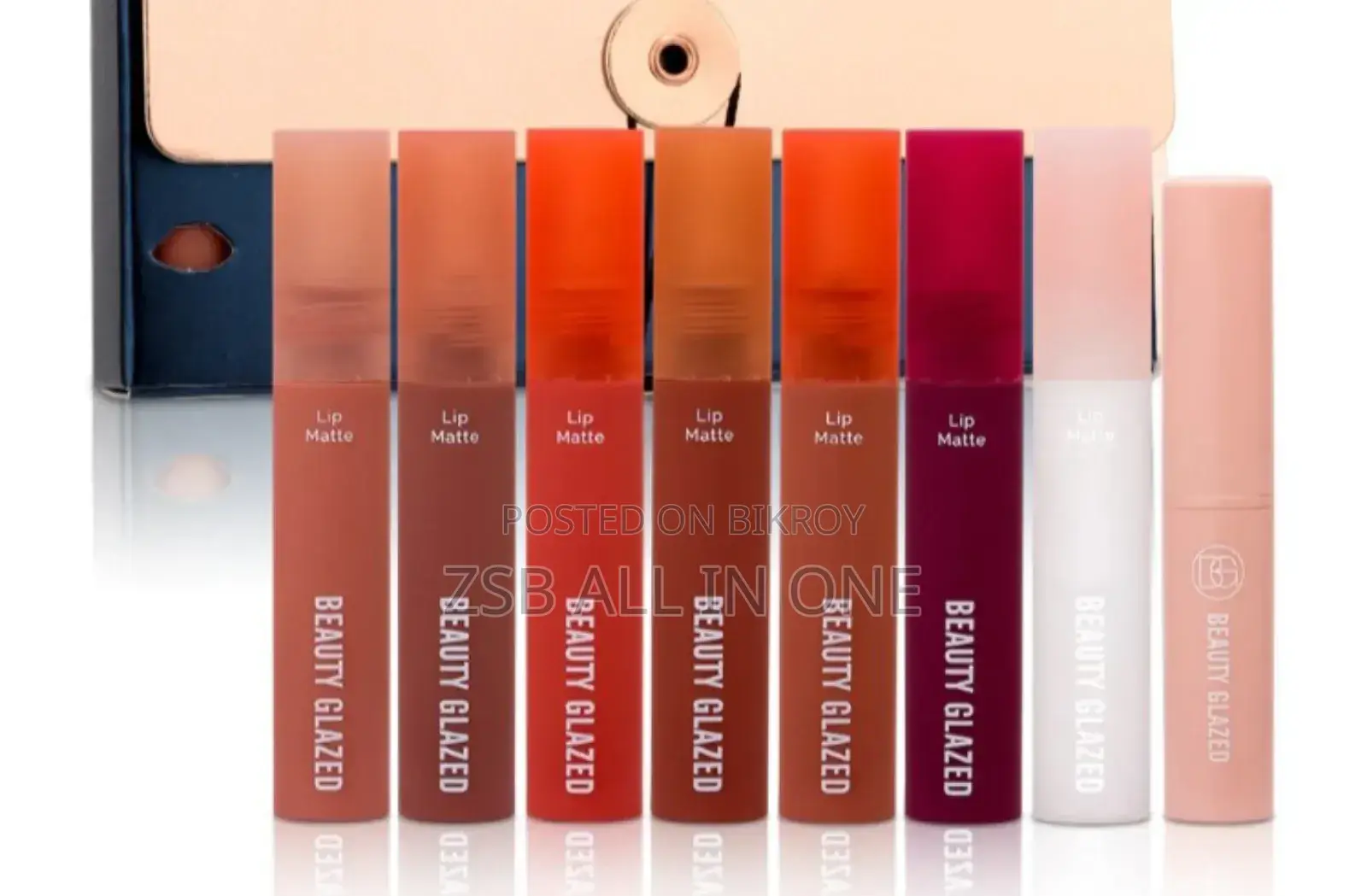 Beauty Glazed Matte Long Lasting Lipsticks Set of 8