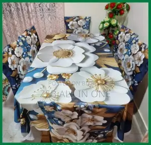 3D প্রিন্টেড ডাইনিং চেয়ার টেবিল কভার