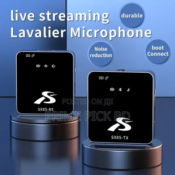 The Sx85 Dual Wireless Microphone
