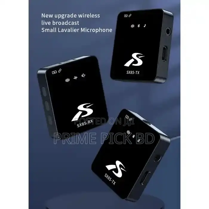 The Sx85 Dual Wireless Microphone
