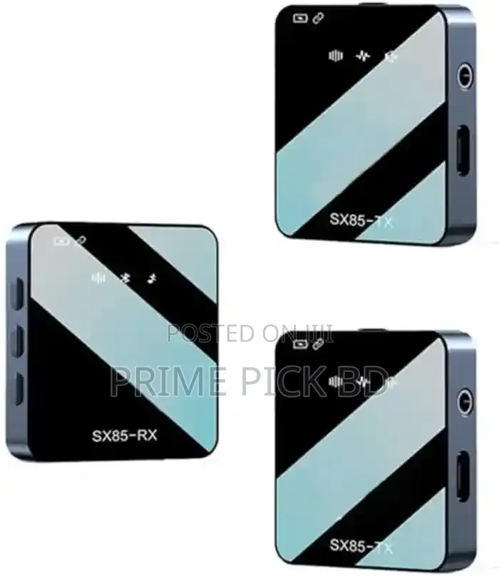 The Sx85 Dual Wireless Microphone