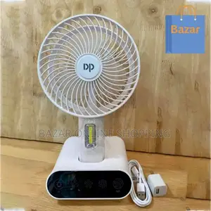 Photo - Portable Usb Fan With Led Light