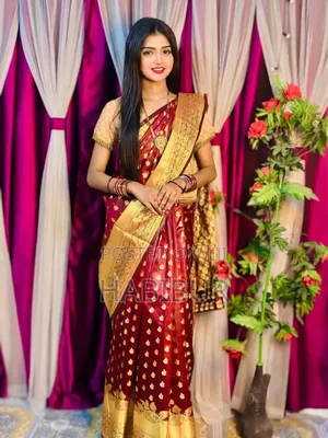 Photo - Soft Silk Katan Sharee