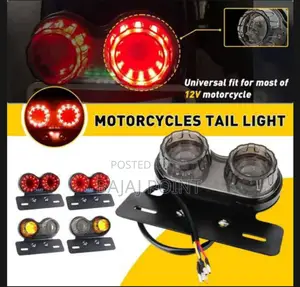 Motorcycle Tail Lights Back Light Complete