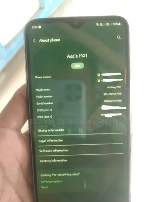 Photo - Samsung Galaxy M21 64 GB Black