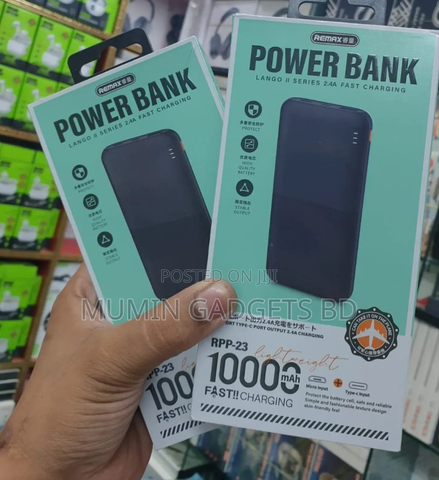 Remax Lango Series Ii Power Bank 10000mah RPP