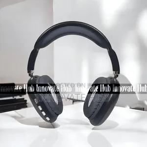 P9 Pro Plus Wireless Over-Ear Headphone-Black