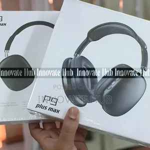 P9 Pro Plus Wireless Over-Ear Headphone-Black