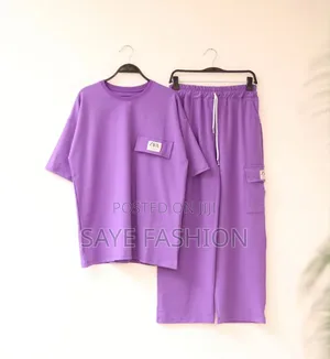 Ladies Tshirt And Trouser Set Tshirt Type: