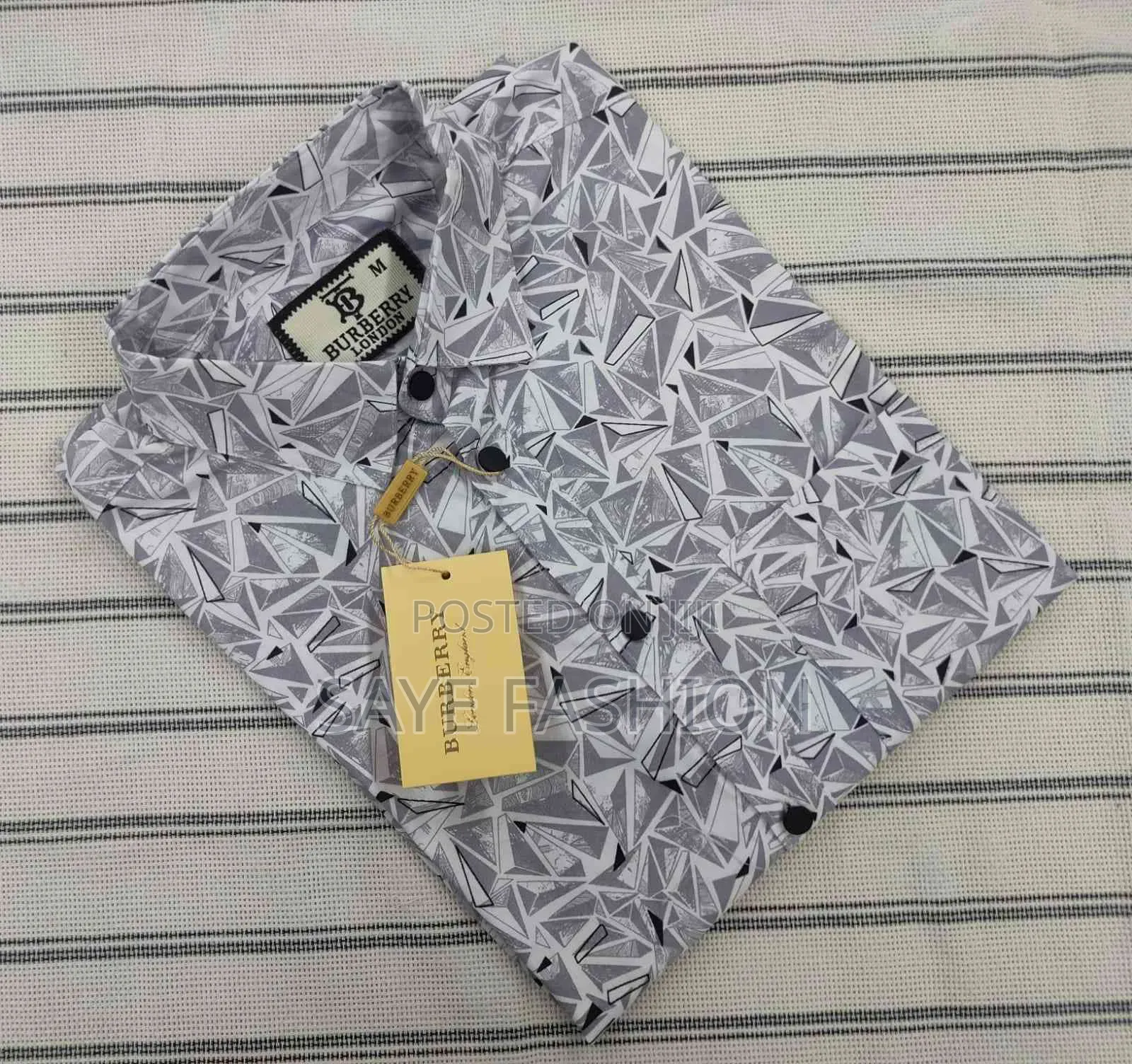 Burberry Full Sleeve Cotton Print Shirt Brand Cod W7klvovc