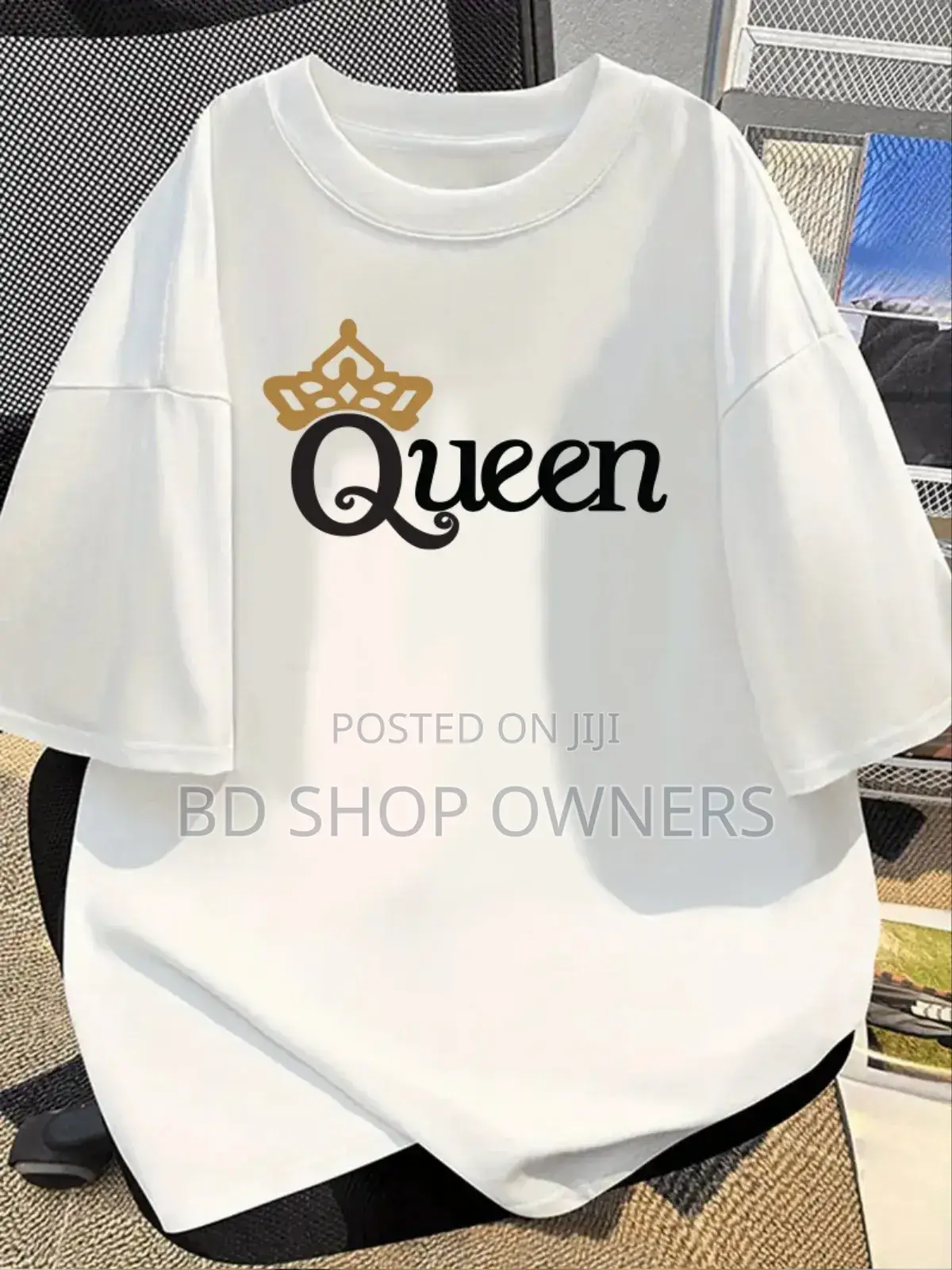 Drop Shoulder Ladies T-Shirt