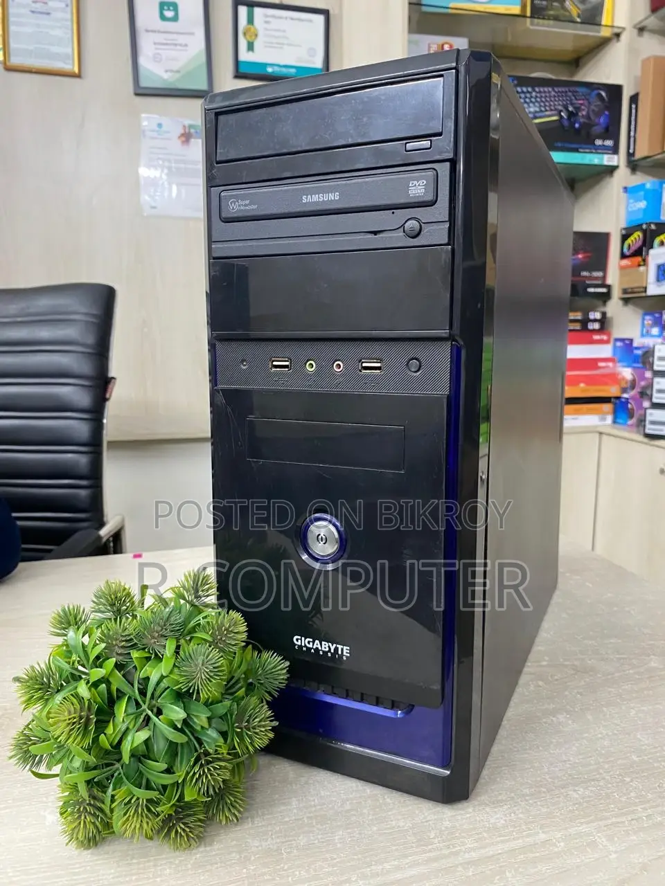 Intel Core i7 PC_3rd Gen_SSD 256GB_RAM 8GB_Gigabyte-H*61