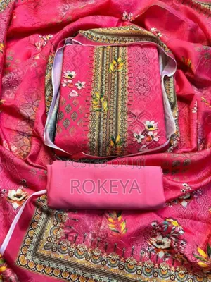 Photo - Women's Silk Digital Print Three Piece I